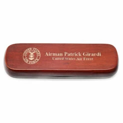 Air Force Cherrywood Double Pen And Box P -Pen Aurora Shop air force cherrywood double pen and box set 188