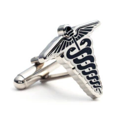 Caduceus Cufflinks