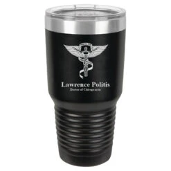 Chiropractor Emblem Personalized 30 Ounce Tumbler
