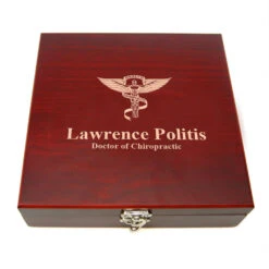 Chiropractor S Engraved Flask & Gaming Set