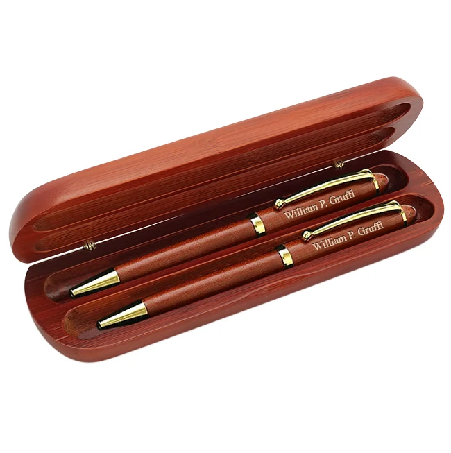 Dentist Theme Cherrywood Double Pen And Box Set 5 Dentist Theme Cherrywood Double Pen And Box Set - Image 3