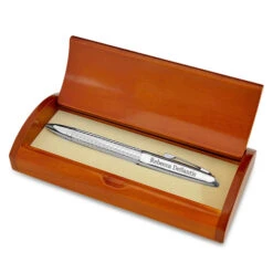 Diamond Cut Personalized Ballpoint Pen With Wood Box For Nurses -Pen Aurora Shop diamond cut personalized ballpoint pen with wood box for nurses 50