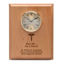 Medical Theme Recognition Wall Plaque