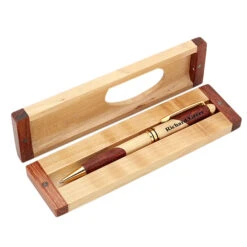 Masonic Emblem Maple & Rosewood Engraved Pen And Box -Pen Aurora Shop masonic emblem maple rosewood engraved pen and box 36