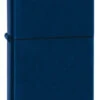 Navy Matte Without Zippo Logo Zippo Lighter - ID# 239