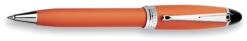 Orange & Silver Ballpoint Pen By Aurora