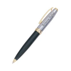 Personalized Black & Gold Ballpoint Pen