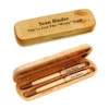 Personalized Maple Wood Double Pen And BP -Pen Aurora Shop personalized maple wood double pen and box set 160