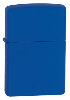 Royal Blue Matte Without Zippo Logo Zippo Lighter - ID# 229