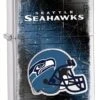 Seattle Seahawks NFL Brushed Chrome Zippo Lighter - ID# 28611